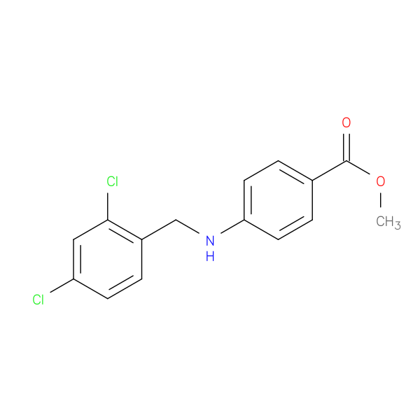 Methyl 4-[(2,4-dichlorobenzyl)amino]benzoate