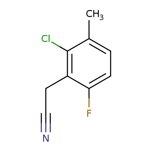 2-(2-Chloro-6-fluoro-3-methylphenyl)acetonitrile