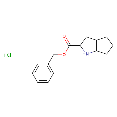 benzyl octahydrocyclopenta[b]pyrrole-2-carboxylate hydrochloride