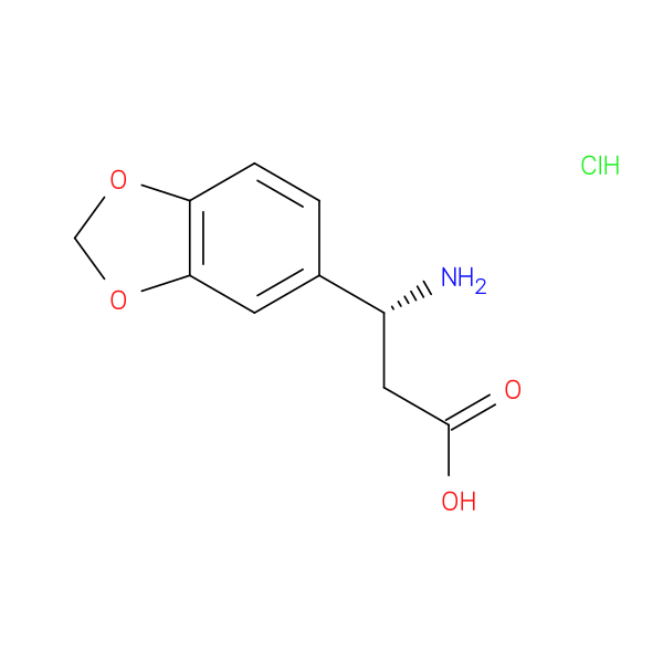 (R)-3-Amino-3-(benzo[d][1,3]dioxol-5-yl)propanoic acid hydrochloride