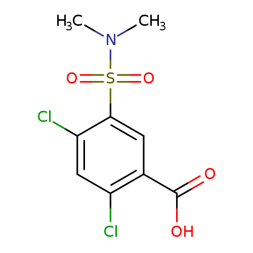 2,4-Dichloro-5-[(dimethylamino)sulfonyl]benzoic acid