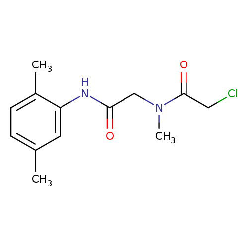 2-chloro-N-{[(2,5-dimethylphenyl)carbamoyl]methyl}-N-methylacetamide