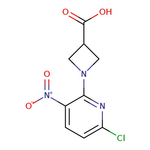 1-(6-chloro-3-nitropyridin-2-yl)azetidine-3-carboxylic acid