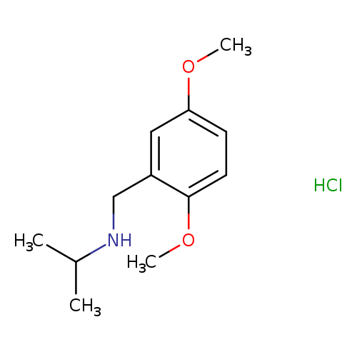 [(2,5-dimethoxyphenyl)methyl](propan-2-yl)amine hydrochloride