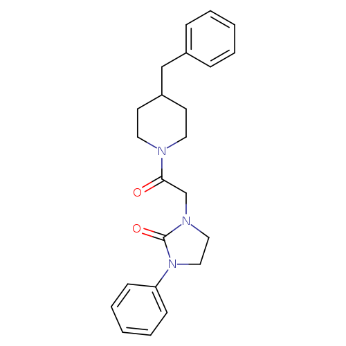 1-[2-(4-benzylpiperidin-1-yl)-2-oxoethyl]-3-phenylimidazolidin-2-one