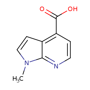 1H-Pyrrolo[2,3-b]pyridine-4-carboxylic acid, 1-methyl-
