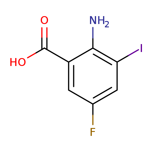 2-Amino-5-fluoro-3-iodobenzoic acid