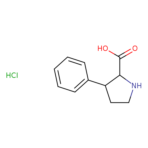3-Phenylpyrrolidine-2-carboxylic acid hydrochloride