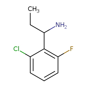1-(2-Chloro-6-fluorophenyl)propan-1-amine