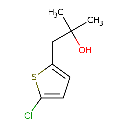 1-(5-chlorothien-2-yl)-2-methylpropan-2-ol