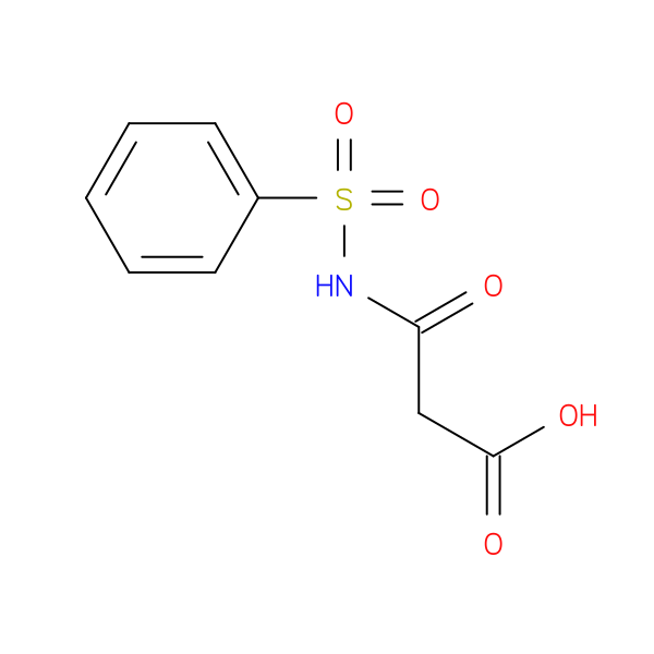3-Oxo-3-(phenylsulfonamido)propionic Acid