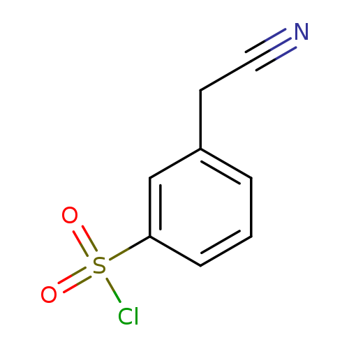 3-(Cyanomethyl)benzene-1-sulfonyl chloride