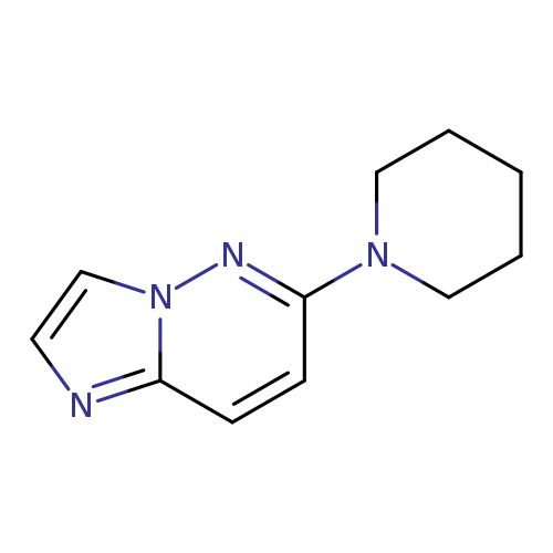1-{imidazo[1,2-b]pyridazin-6-yl}piperidine