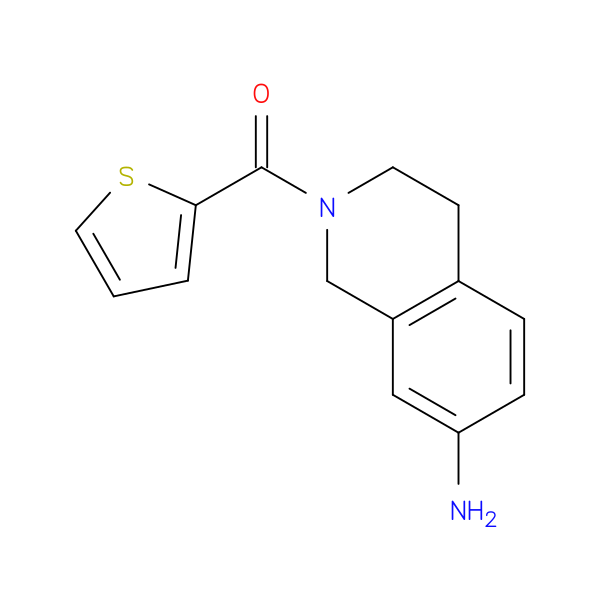 2-(2-Thienylcarbonyl)-1,2,3,4-tetrahydroisoquinolin-7-amine