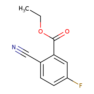 Benzoic acid, 2-cyano-5-fluoro-, ethyl ester