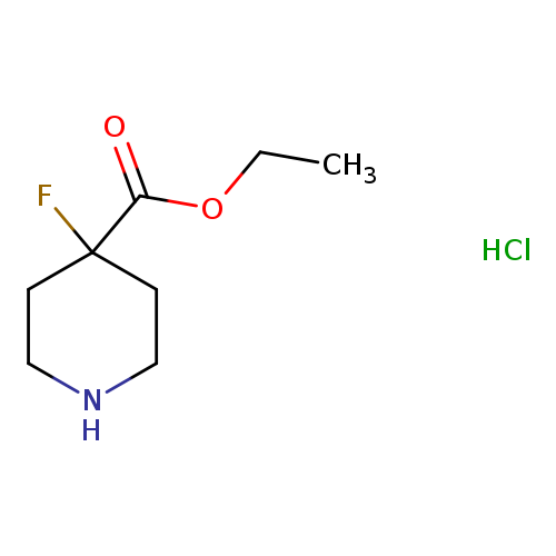 Ethyl 4-fluoropiperidine-4-carboxylate hydrochloride