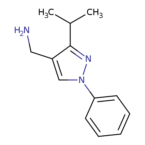 [1-phenyl-3-(propan-2-yl)-1H-pyrazol-4-yl]methanamine