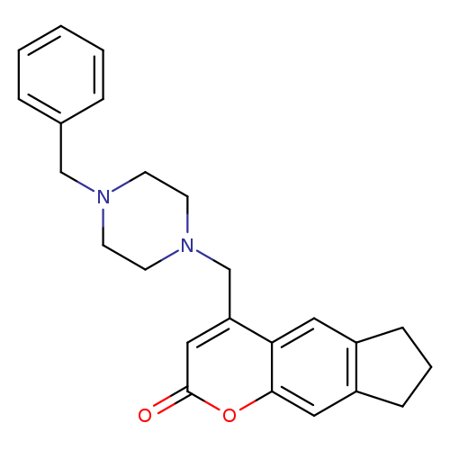 4-[(4-benzylpiperazin-1-yl)methyl]-2H,6H,7H,8H-cyclopenta[g]chromen-2-one