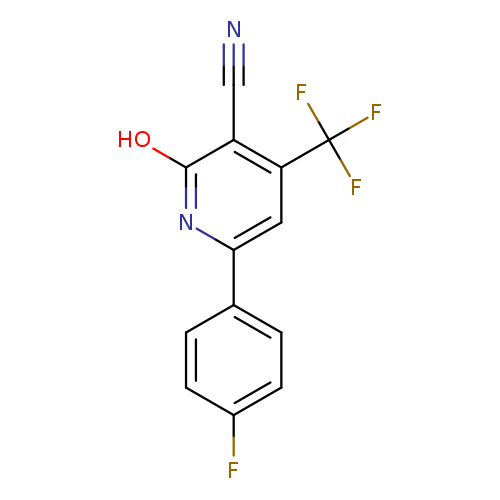 6-(4-Fluorophenyl)-2-oxo-4-(trifluoromethyl)-1,2-dihydropyridine-3-carbonitrile