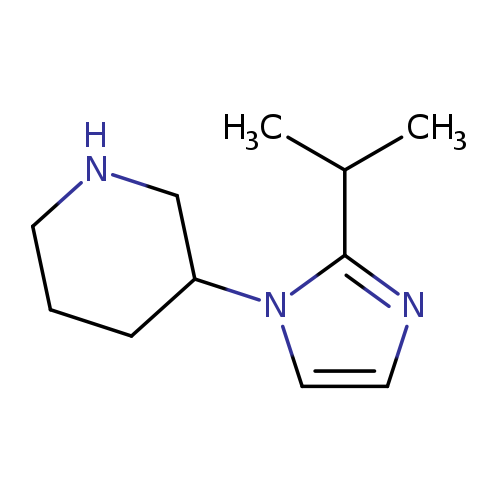 3-[2-(propan-2-yl)-1H-imidazol-1-yl]piperidine