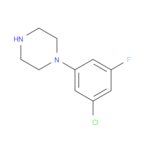 1-(3-chloro-5-fluorophenyl)-Piperazine
