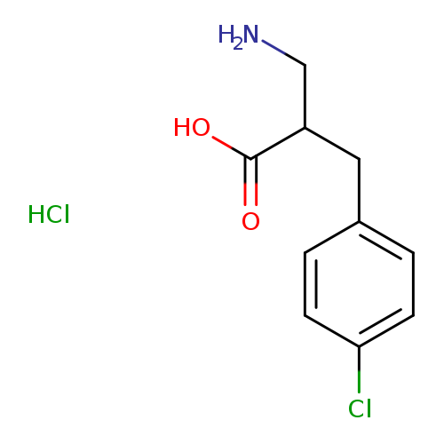 3-amino-2-[(4-chlorophenyl)methyl]propanoic acid hydrochloride