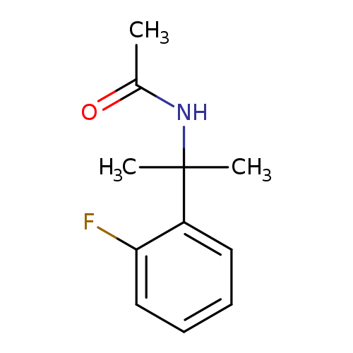 N-[2-(2-Fluorophenyl)propan-2-yl]acetamide