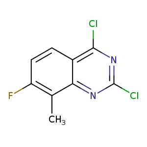 2,4-Dichloro-7-fluoro-8-methylquinazoline