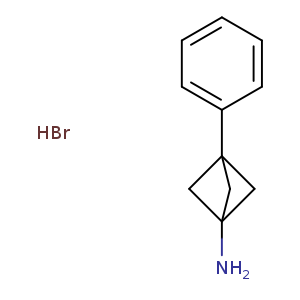 Bicyclo[1.1.1]pentan-1-amine, 3-phenyl-, hydrobromide (1:1)