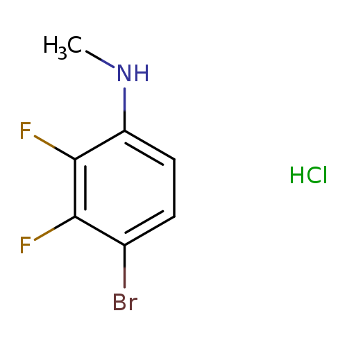 4-bromo-2,3-difluoro-N-methylaniline hydrochloride