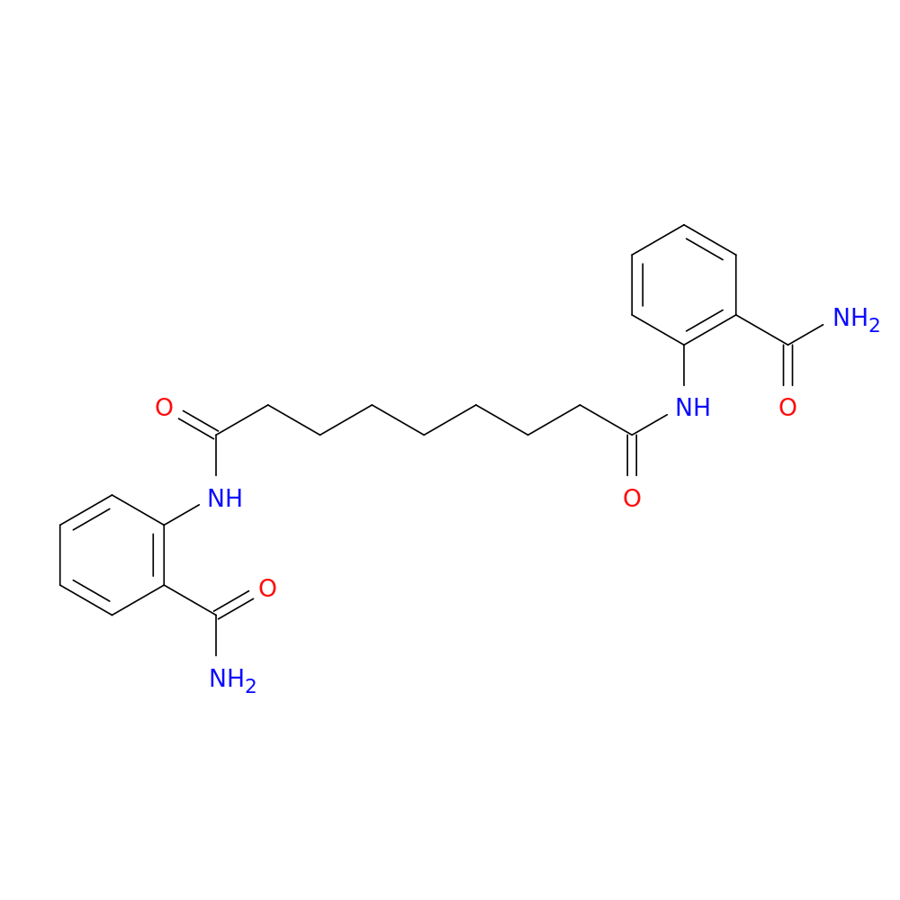 N~1~,N~9~-bis[2-(aminocarbonyl)phenyl]nonanediamide