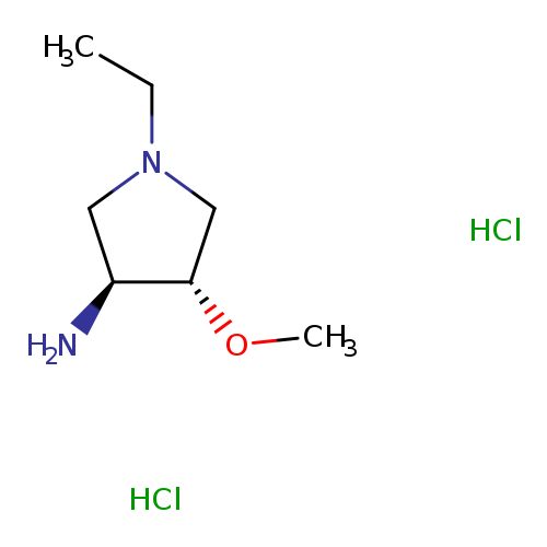 trans-1-Ethyl-4-methoxypyrrolidin-3-amine dihydrochloride