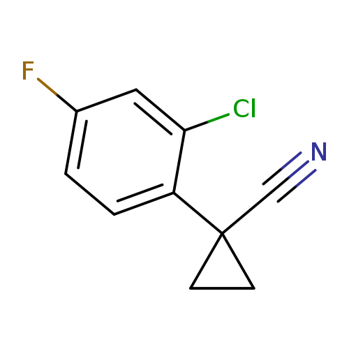 1-(2-Chloro-4-fluorophenyl)cyclopropanecarbonitrile