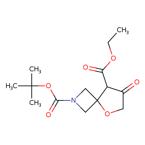 2-TERT-BUTYL 8-ETHYL 7-OXO-5-OXA-2-AZASPIRO[3.4]OCTANE-2,8-DICARBOXYLATE