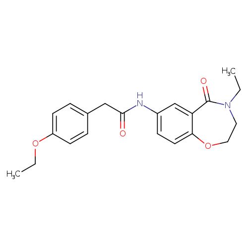 2-(4-ethoxyphenyl)-N-(4-ethyl-5-oxo-2,3,4,5-tetrahydro-1,4-benzoxazepin-7-yl)acetamide