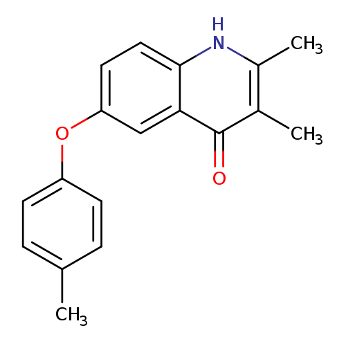 2,3-Dimethyl-6-(4-methylphenoxy)quinolin-4(1h)-one