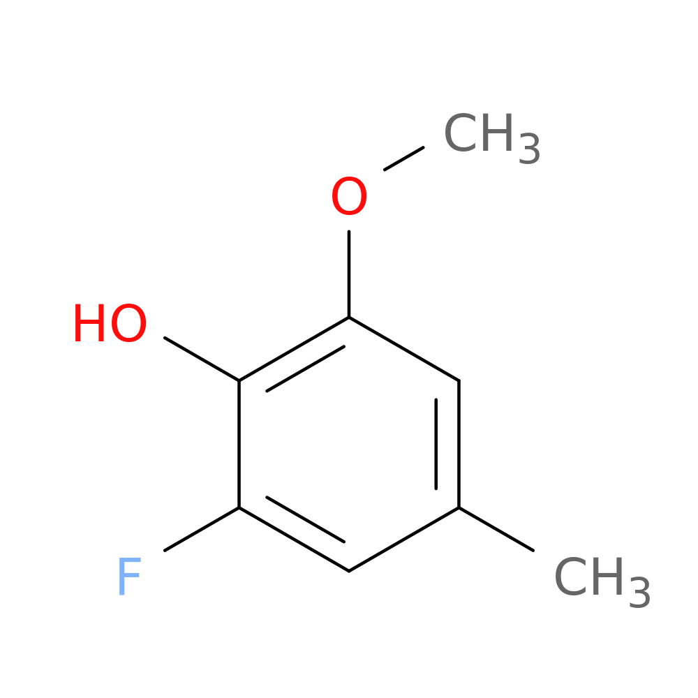2-Fluoro-6-methoxy-4-methylphenol