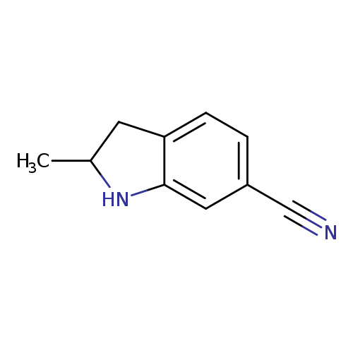2-methyl-2,3-dihydro-1H-indole-6-carbonitrile
