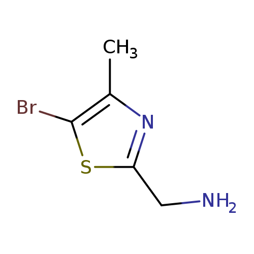 (5-bromo-4-methyl-1,3-thiazol-2-yl)methanamine