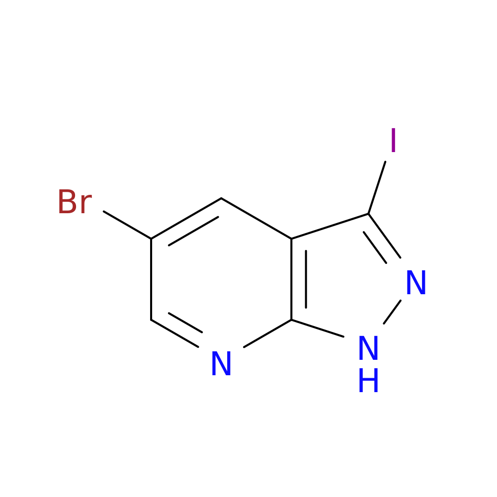 5-Bromo-3-iodo-1h-pyrazolo[3,4-b]pyridine