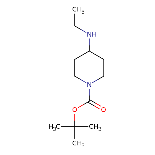 1-Piperidinecarboxylic acid, 4-(ethylamino)-, 1,1-dimethylethyl ester