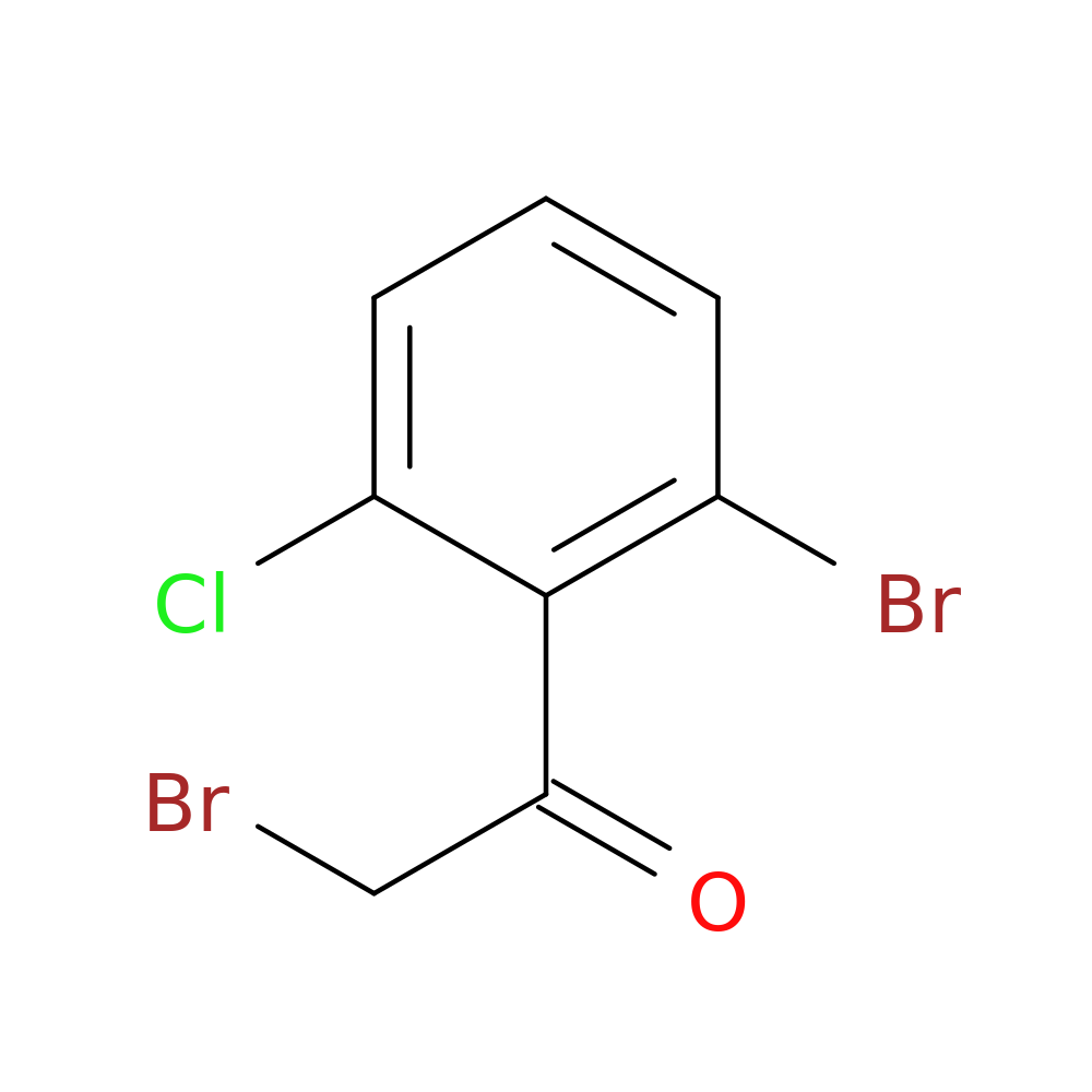 2-Bromo-6-chlorophenacyl bromide