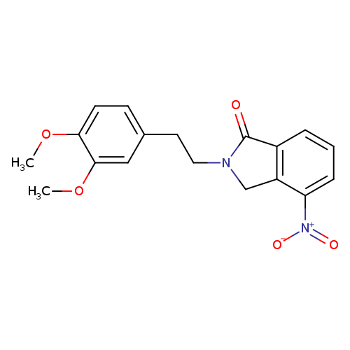 2-[2-(3,4-dimethoxyphenyl)ethyl]-4-nitro-2,3-dihydro-1H-isoindol-1-one