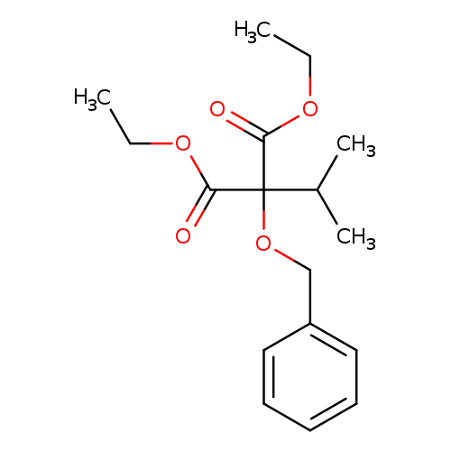 2-Isopropyl-2-(benzyloxy)-propanedioic acid 1,3-diethyl ester