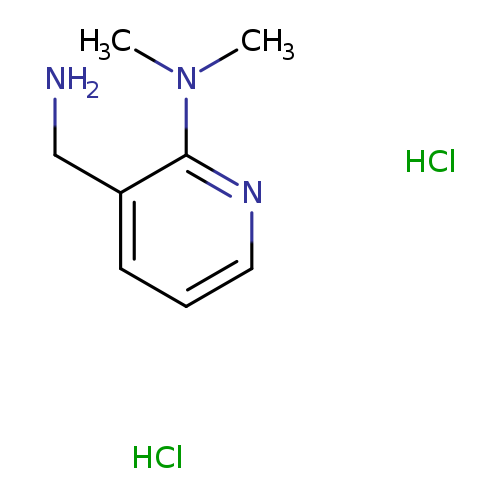 3-(aminomethyl)-N,N-dimethylpyridin-2-amine dihydrochloride
