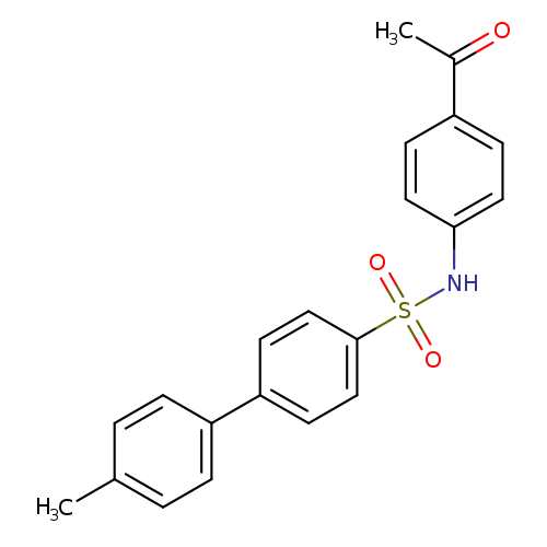N-(4-acetylphenyl)-4'-methyl-[1,1'-biphenyl]-4-sulfonamide