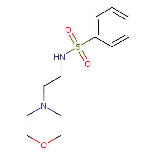 N-[2-(morpholin-4-yl)ethyl]benzenesulfonamide