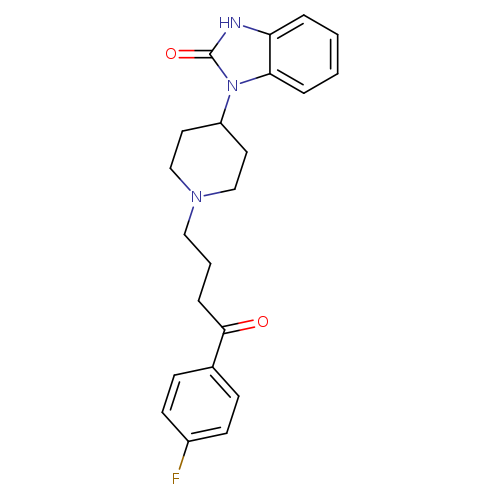 2H-Benzimidazol-2-one, 1-[1-[4-(4-fluorophenyl)-4-oxobutyl]-4-piperidinyl]-1,3-dihydro-