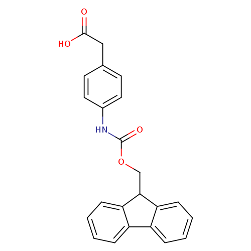 (4-{[(9H-fluoren-9-ylmethoxy)carbonyl]amino}phenyl)acetic acid