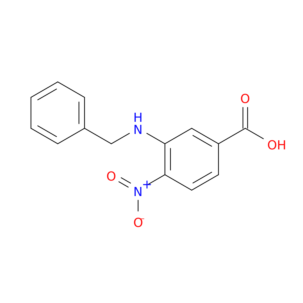 3-(Benzylamino)-4-nitrobenzoic acid